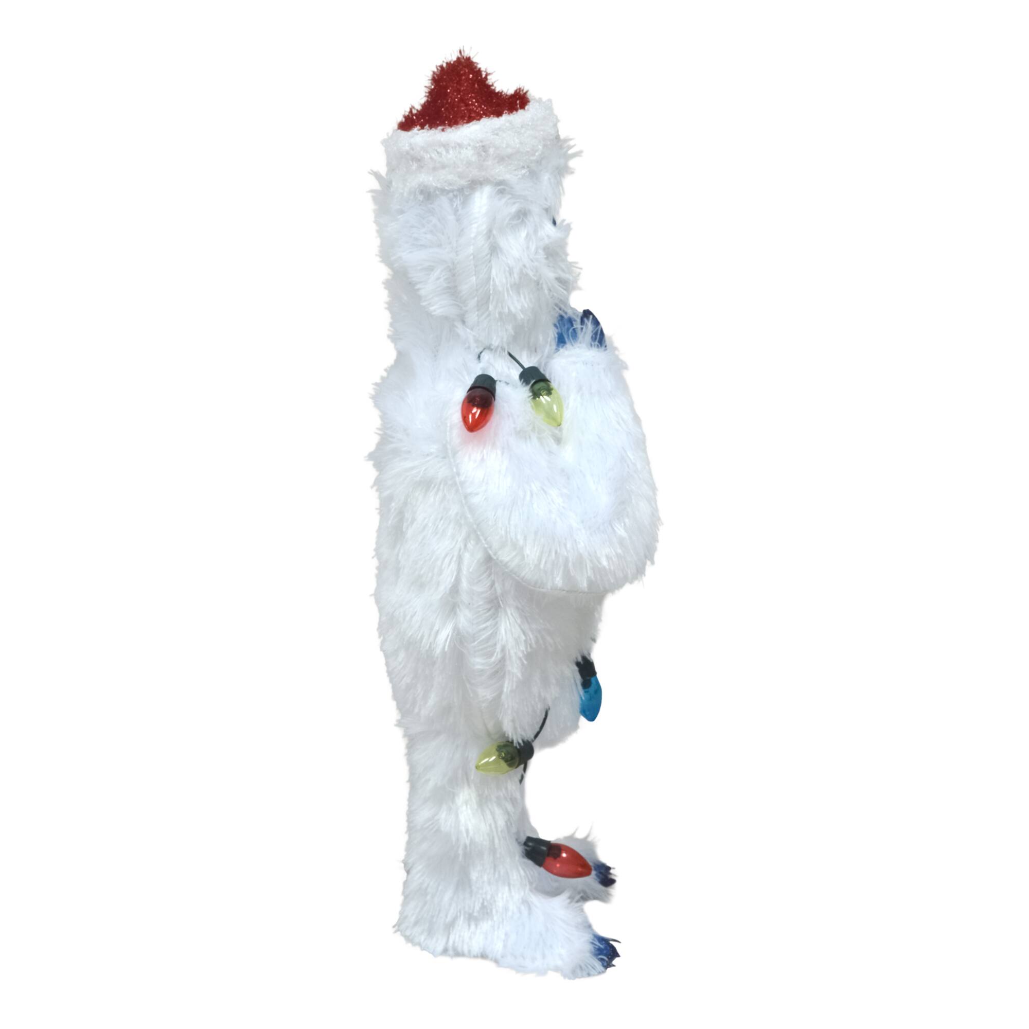 ProductWorks Rudolph 2ft. 3D Bumble with Light Strand Yard Art